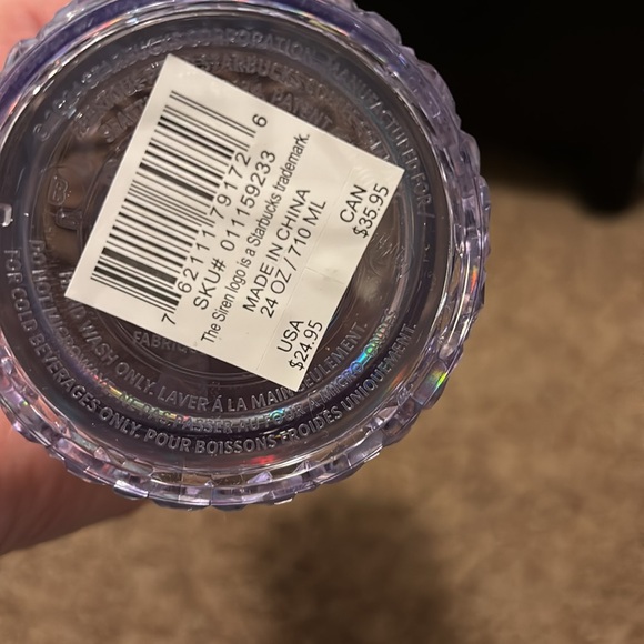 Crystal Starbucks Tumbler - Picture 2 of 2